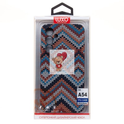 Чехол-накладка для Samsung Galaxy A54 - (115)  (многоцветный) Luxo Creative