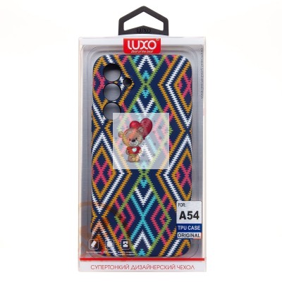 Чехол-накладка для Samsung Galaxy A54 - (116)  (многоцветный) Luxo Creative