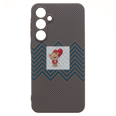 Чехол-накладка для Samsung Galaxy A55 - (136)  (титановый) Luxo Creative