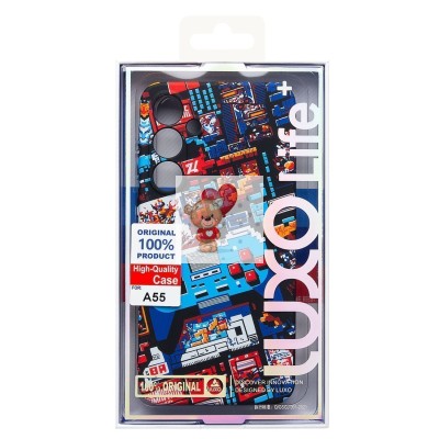 Чехол-накладка для Samsung Galaxy A55 - (139)  (многоцветный) Luxo Creative