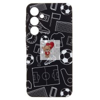 Чехол-накладка для Samsung Galaxy A55 - (140)  (черный) Luxo Creative