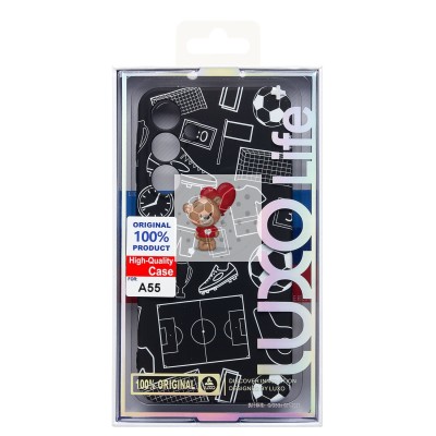 Чехол-накладка для Samsung Galaxy A55 - (140)  (черный) Luxo Creative