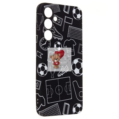 Чехол-накладка для Samsung Galaxy A55 - (140)  (черный) Luxo Creative