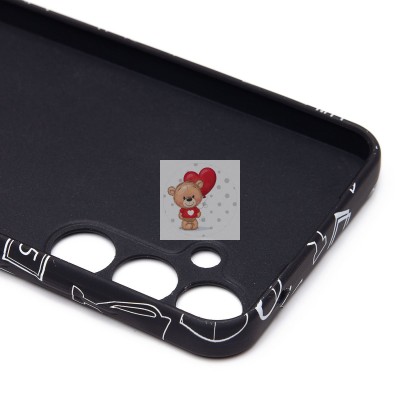 Чехол-накладка для Samsung Galaxy A55 - (140)  (черный) Luxo Creative