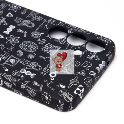 Чехол-накладка для Samsung Galaxy A55 - (141)  (черный) Luxo Creative