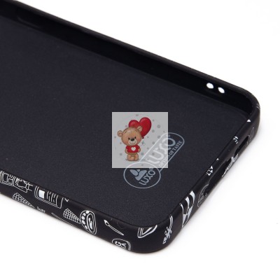 Чехол-накладка для Samsung Galaxy A55 - (141)  (черный) Luxo Creative