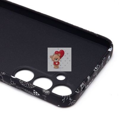 Чехол-накладка для Samsung Galaxy A55 - (141)  (черный) Luxo Creative