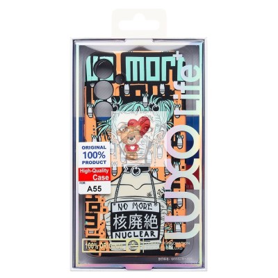 Чехол-накладка для Samsung Galaxy A55 - (142)  (многоцветный) Luxo Creative