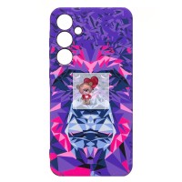 Чехол-накладка для Samsung Galaxy A55 - (144)  (фиолетовый) Luxo Creative