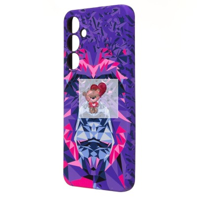 Чехол-накладка для Samsung Galaxy A55 - (144)  (фиолетовый) Luxo Creative