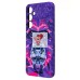 Чехол-накладка для Samsung Galaxy A55 - (144)  (фиолетовый) Luxo Creative