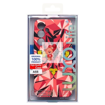 Чехол-накладка для Samsung Galaxy A55 - (145)  (розовый) Luxo Creative