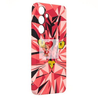 Чехол-накладка для Samsung Galaxy A55 - (145)  (розовый) Luxo Creative