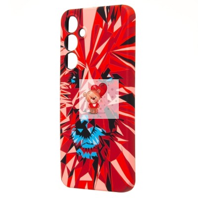 Чехол-накладка для Samsung Galaxy A55 - (146)  (красный) Luxo Creative