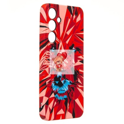 Чехол-накладка для Samsung Galaxy A55 - (146)  (красный) Luxo Creative