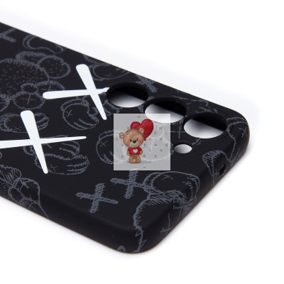 Чехол-накладка для Samsung Galaxy S23 - (89)  (черный) Luxo Creative