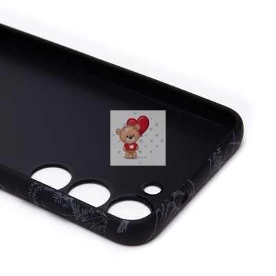 Чехол-накладка для Samsung Galaxy S23 - (89)  (черный) Luxo Creative