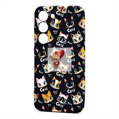 Чехол-накладка для Samsung Galaxy S23 - (94) (черный) Luxo Creative Чехол-накладка для Samsung Galaxy S23 - (94) (черный) Luxo Creative