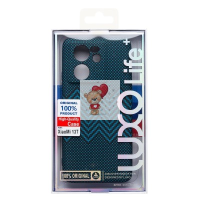 Чехол-накладка для Xiaomi 13T - (135)  (черный) Luxo Creative