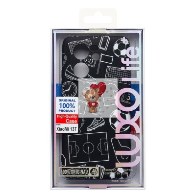 Чехол-накладка для Xiaomi 13T - (140)  (черный) Luxo Creative