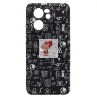 Чехол-накладка для Xiaomi 13T - (141)  (черный) Luxo Creative