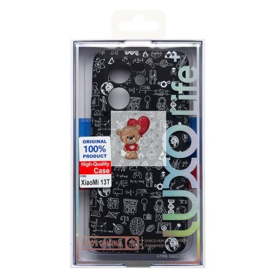 Чехол-накладка для Xiaomi 13T - (141)  (черный) Luxo Creative