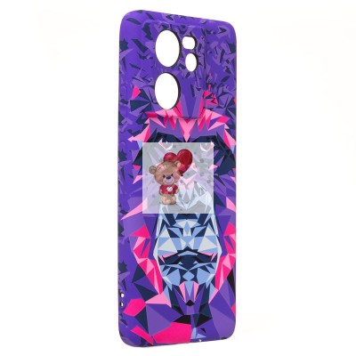 Чехол-накладка для Xiaomi 13T - (144)  (фиолетовый) Luxo Creative