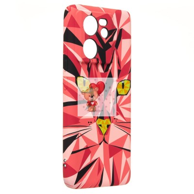 Чехол-накладка для Xiaomi 13T -145 (розовый) Luxo Creative