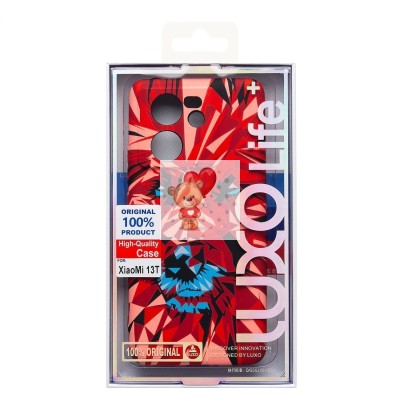 Чехол-накладка для Xiaomi 13T - (146)  (красный) Luxo Creative
