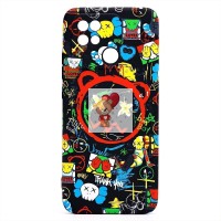 Чехол-накладка для Xiaomi Redmi 10C - (105) (черный) Luxo Creative Чехол-накладка для Xiaomi Redmi 10C - (105) (черный) Luxo Creative