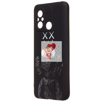 Чехол-накладка для Xiaomi Redmi 12C - (88) (черный) Luxo Creative