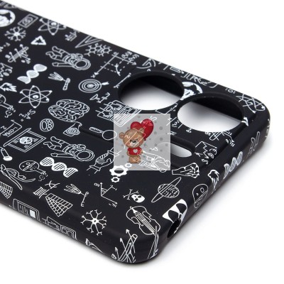 Чехол-накладка для Xiaomi Redmi 13C 4G - (141) (черный) Luxo Creative Чехол-накладка для Xiaomi Redmi 13C 4G - (141) (черный) Luxo Creative