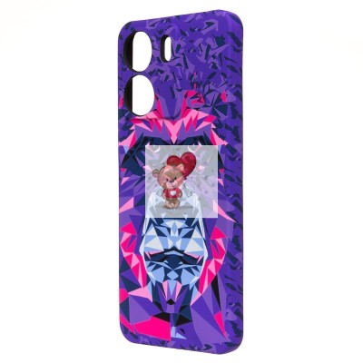 Чехол-накладка для Xiaomi Redmi 13C 4G - (144) (фиолетовый) Luxo Creative Чехол-накладка для Xiaomi Redmi 13C 4G - (144) (фиолетовый) Luxo Creative