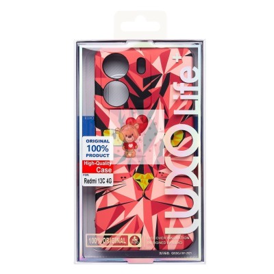 Чехол-накладка для Xiaomi Redmi 13C 4G - (145) (розовый) Luxo Creative Чехол-накладка для Xiaomi Redmi 13C 4G - (145) (розовый) Luxo Creative