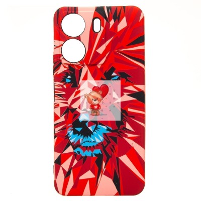 Чехол-накладка для Xiaomi Redmi 13C 4G - (146)  (красный) Luxo Creative