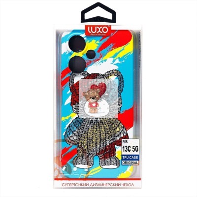 Чехол-накладка для Xiaomi Redmi 13C 5G - (114)  (многоцветный) Luxo Creative