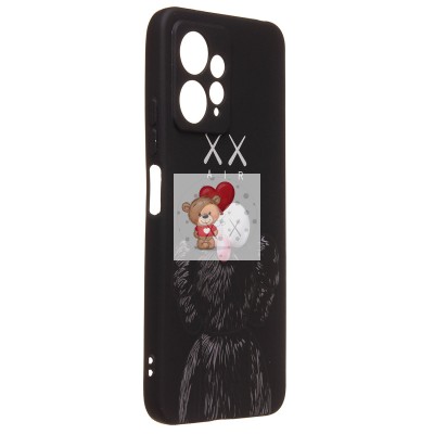 Чехол-накладка для Xiaomi Redmi Note 12 4G - (88) (черный) Luxo Creative Чехол-накладка для Xiaomi Redmi Note 12 4G - (88) (черный) Luxo Creative