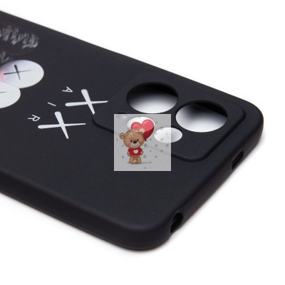 Чехол-накладка для Xiaomi Redmi Note 12 4G - (88) (черный) Luxo Creative Чехол-накладка для Xiaomi Redmi Note 12 4G - (88) (черный) Luxo Creative