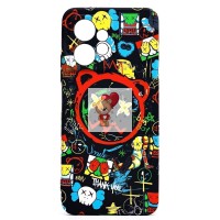 Чехол-накладка для Xiaomi Redmi Note 12 4G - (105)  (черный) Luxo Creative