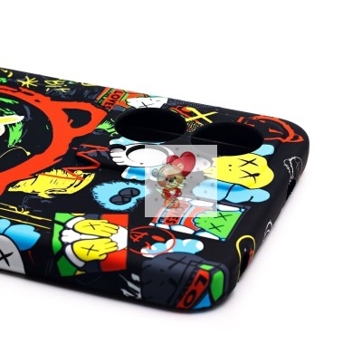 Чехол-накладка для Xiaomi Redmi Note 12 4G - (105)  (черный) Luxo Creative