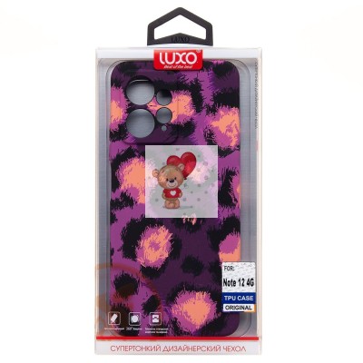 Чехол-накладка для Xiaomi Redmi Note 12 4G - (111)  (многоцветный) Luxo Creative