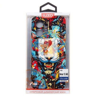 Чехол-накладка для Xiaomi Redmi Note 12 4G - (113)  (многоцветный) Luxo Creative