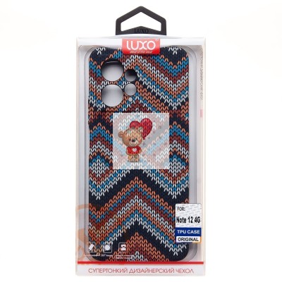 Чехол-накладка для Xiaomi Redmi Note 12 4G - (115)  (многоцветный) Luxo Creative