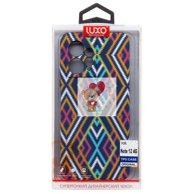 Чехол-накладка для Xiaomi Redmi Note 12 4G - (116)  (многоцветный) Luxo Creative