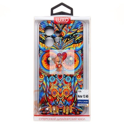 Чехол-накладка для Xiaomi Redmi Note 12 4G - (117)  (многоцветный) Luxo Creative
