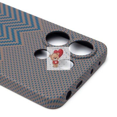 Чехол-накладка для Xiaomi Redmi Note 13 4G Global - (136) (титановый) Luxo Creative Чехол-накладка для Xiaomi Redmi Note 13 4G Global - (136) (титановый) Luxo Creative