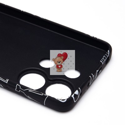 Чехол-накладка для Xiaomi Redmi Note 13 4G Global - (140)  (черный) Luxo Creative