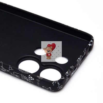 Чехол-накладка для Xiaomi Redmi Note 13 4G Global - (141)  (черный) Luxo Creative