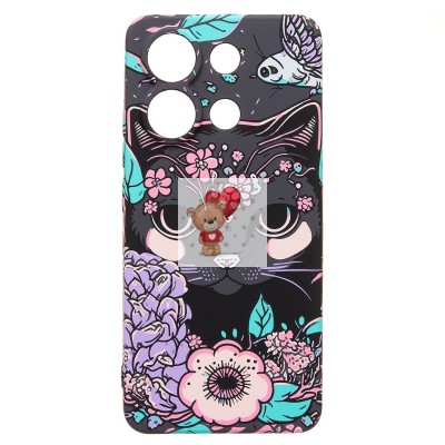 Чехол-накладка для Xiaomi Redmi Note 13 4G Global - (143)  (многоцветный) Luxo Creative