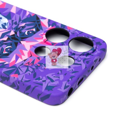 Чехол-накладка для Xiaomi Redmi Note 13 4G Global - (144 ) (фиолетовый) Luxo Creative Чехол-накладка для Xiaomi Redmi Note 13 4G Global - (144 ) (фиолетовый) Luxo Creative